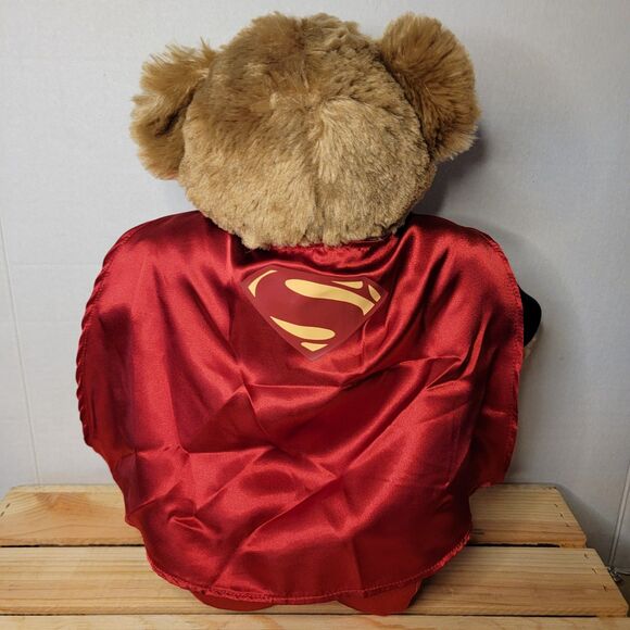 BAB Build-A-Bear Superman Man Of Steel Bear w/ Clothes NWT - Picture 3 of 5